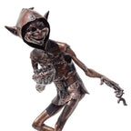 Caterpillar Spiller - Bronze Sculpture (Miniature) - Edition by artist David Goode - Wyecliffe Galleries