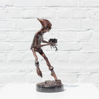 Caterpillar Spiller - Bronze Sculpture (Miniature) - Edition by artist David Goode - Wyecliffe Galleries