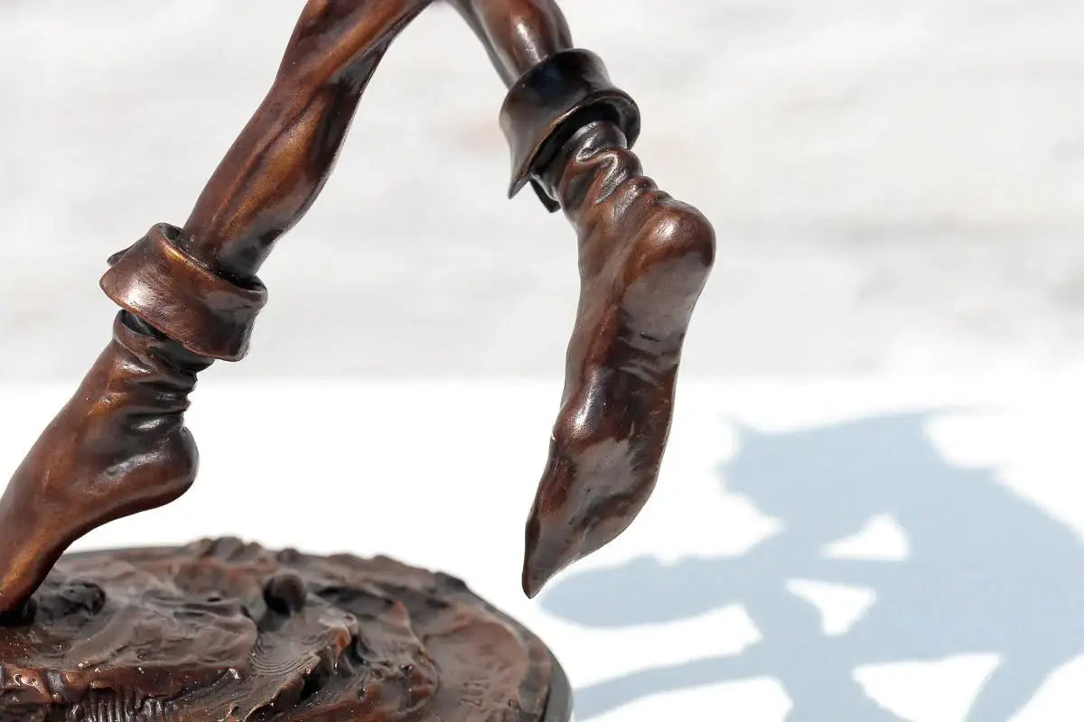 Caterpillar Spiller - Bronze Sculpture (Miniature) - Edition by artist David Goode - Wyecliffe Galleries