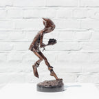 Caterpillar Spiller - Bronze Sculpture (Miniature) - Edition by artist David Goode - Wyecliffe Galleries