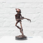 Caterpillar Spiller - Bronze Sculpture (Miniature) - Edition by artist David Goode - Wyecliffe Galleries