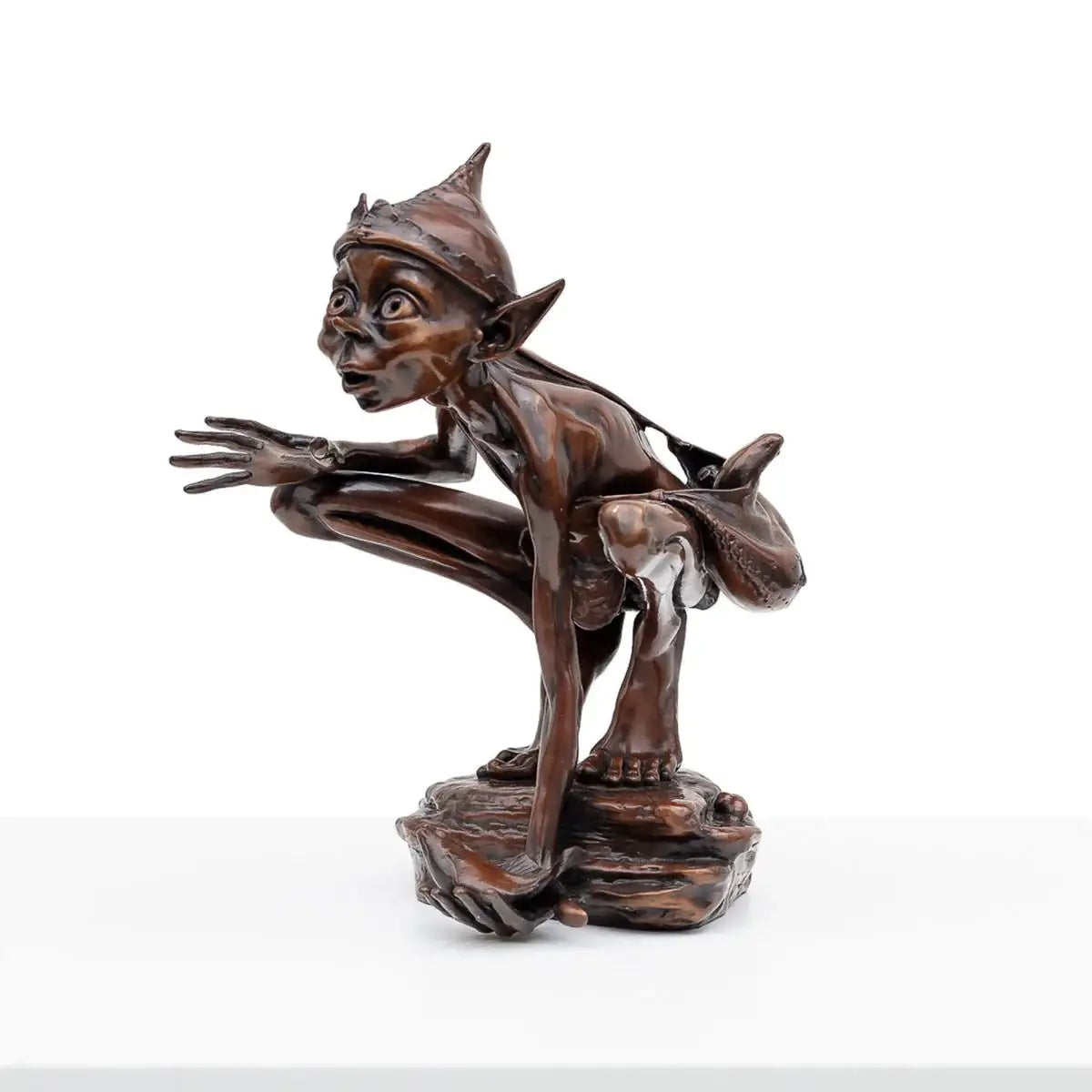 Caught in the Act - Bronze Sculpture (Miniature) - Edition by artist David Goode - Wyecliffe Galleries