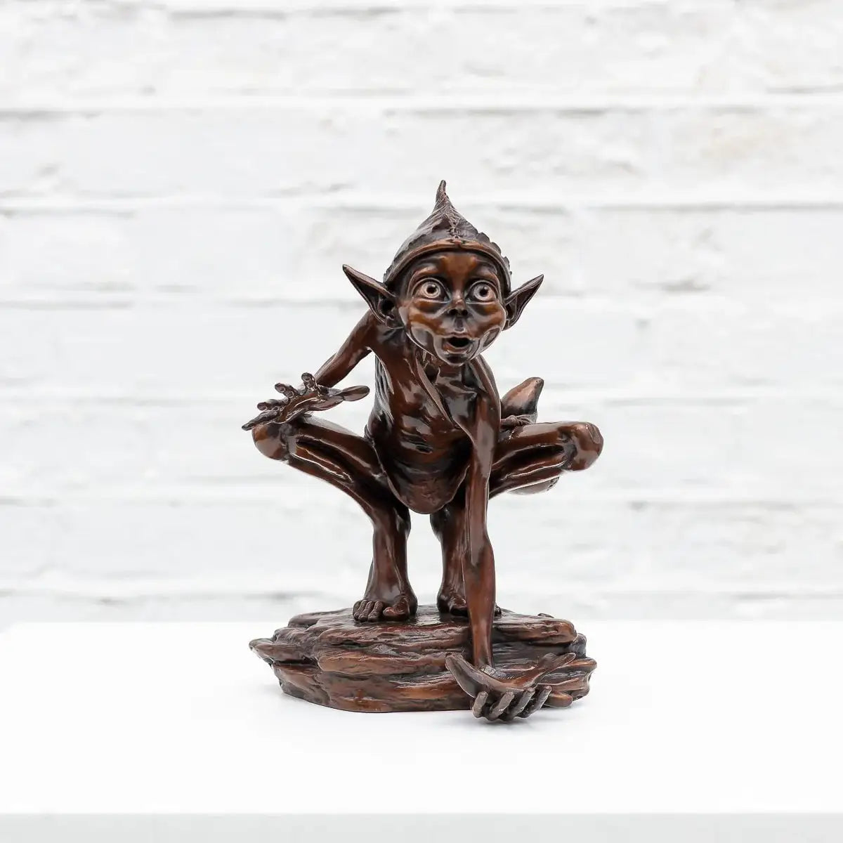 Caught in the Act - Bronze Sculpture (Miniature) - Edition by artist David Goode - Wyecliffe Galleries