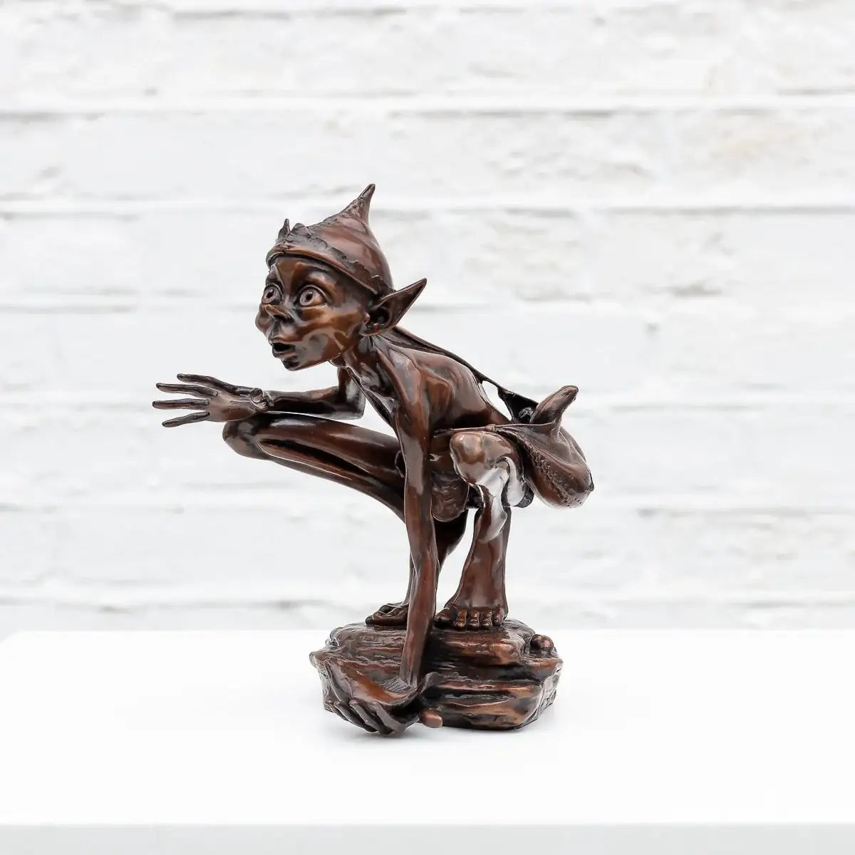 Caught in the Act - Bronze Sculpture (Miniature) - Edition by artist David Goode - Wyecliffe Galleries