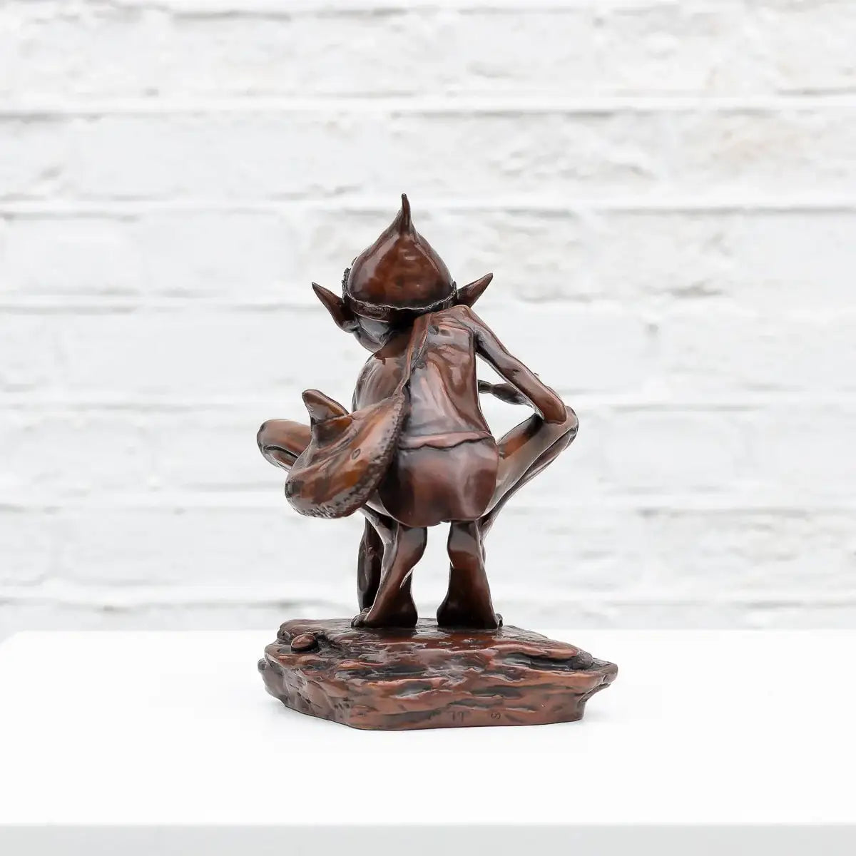 Caught in the Act - Bronze Sculpture (Miniature) - Edition by artist David Goode - Wyecliffe Galleries