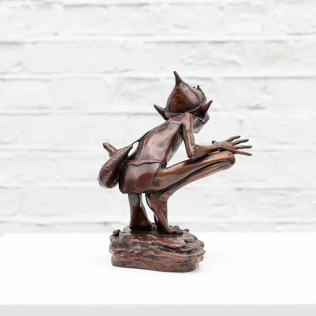 Caught in the Act - Bronze Sculpture (Miniature) - Edition by artist David Goode - Wyecliffe Galleries