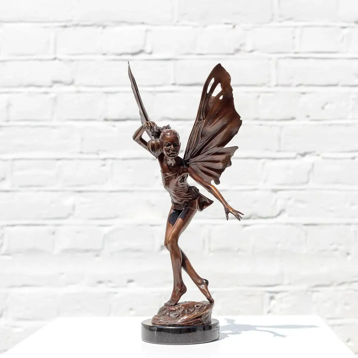 Fairy - Bronze Sculpture (Miniature) - Edition by artist David Goode - Wyecliffe Galleries