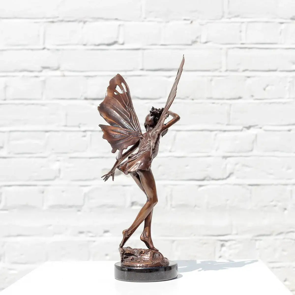 Fairy - Bronze Sculpture (Miniature) - Edition by artist David Goode - Wyecliffe Galleries