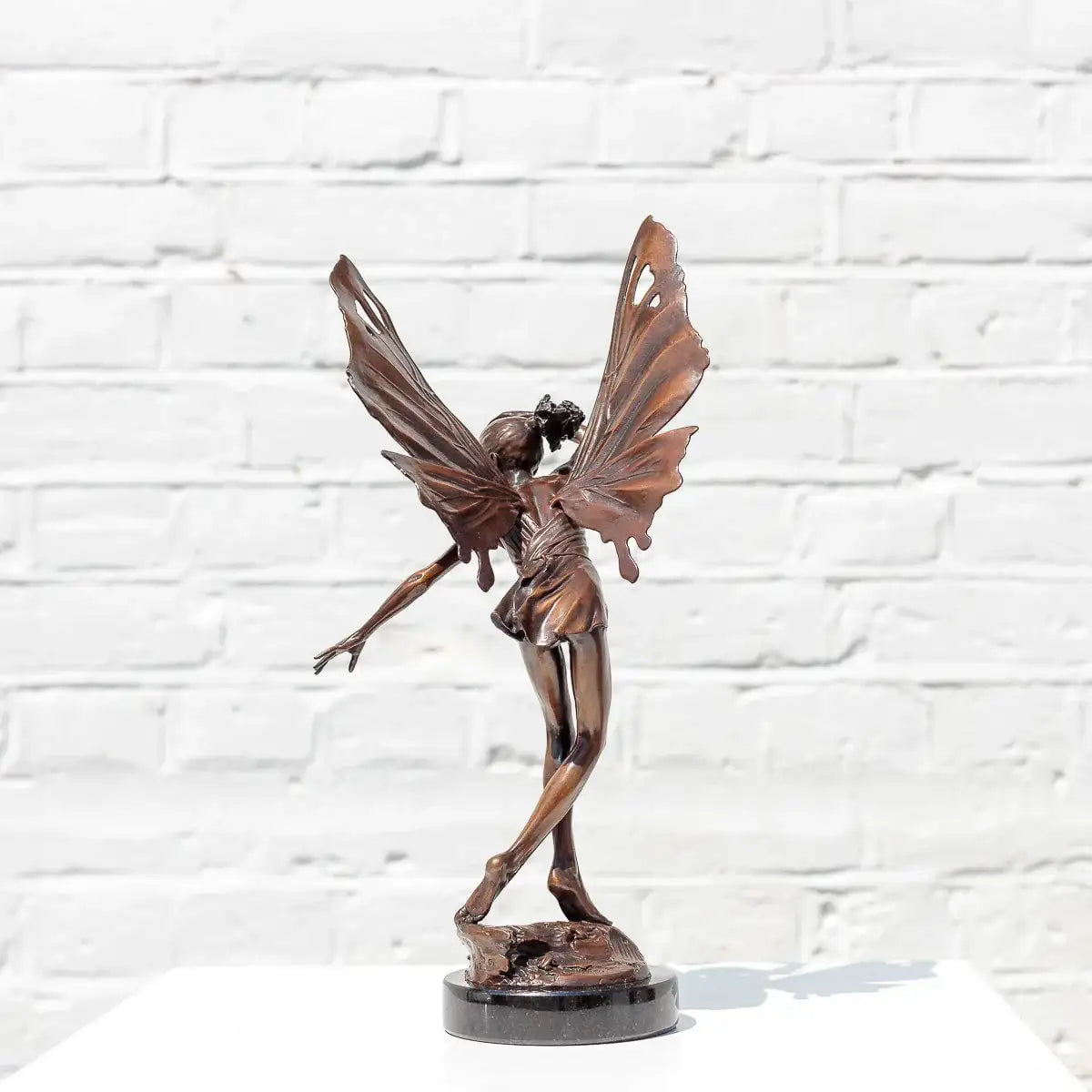 Fairy - Bronze Sculpture (Miniature) - Edition by artist David Goode - Wyecliffe Galleries
