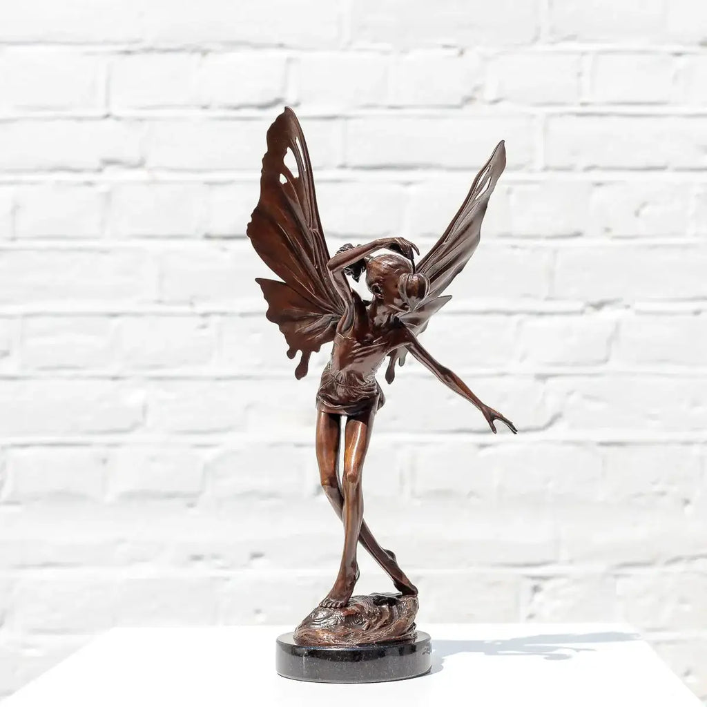 Fairy - Bronze Sculpture (Miniature) - Edition by artist David Goode - Wyecliffe Galleries