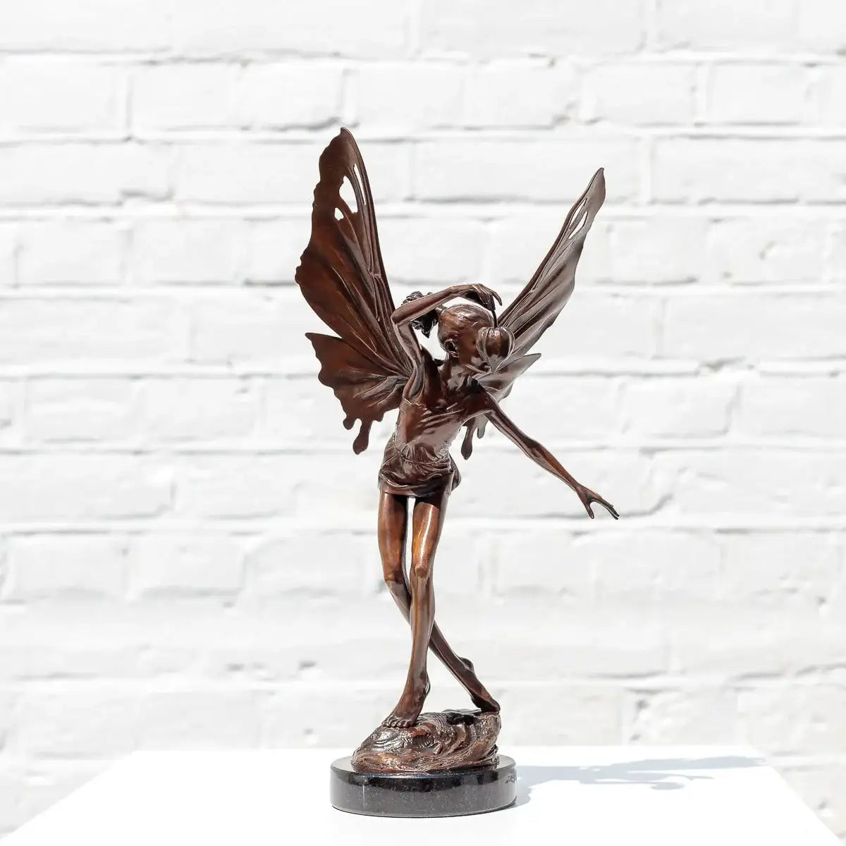 Fairy - Bronze Sculpture (Miniature) - Edition by artist David Goode - Wyecliffe Galleries