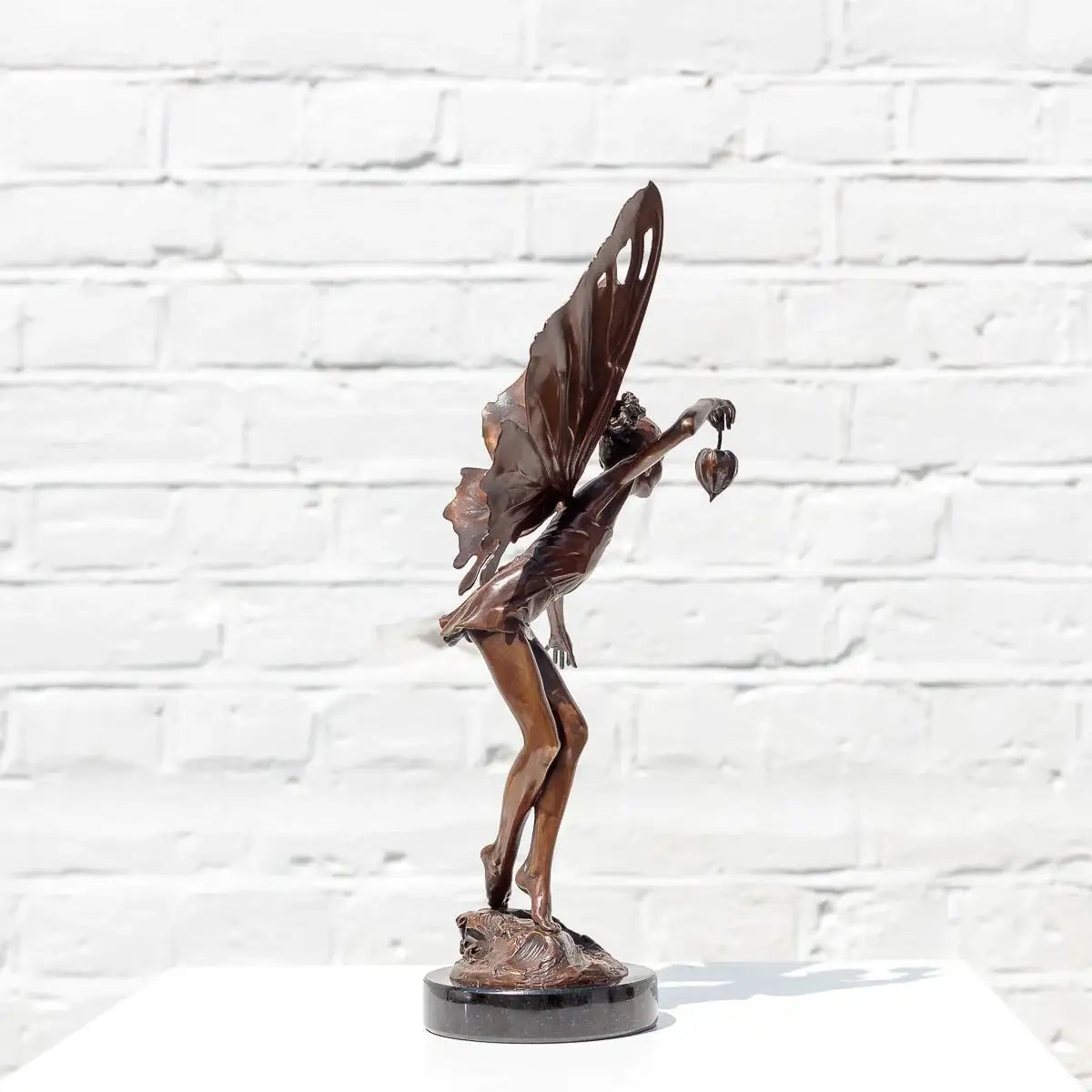 Fairy - Bronze Sculpture (Miniature) - Edition by artist David Goode - Wyecliffe Galleries