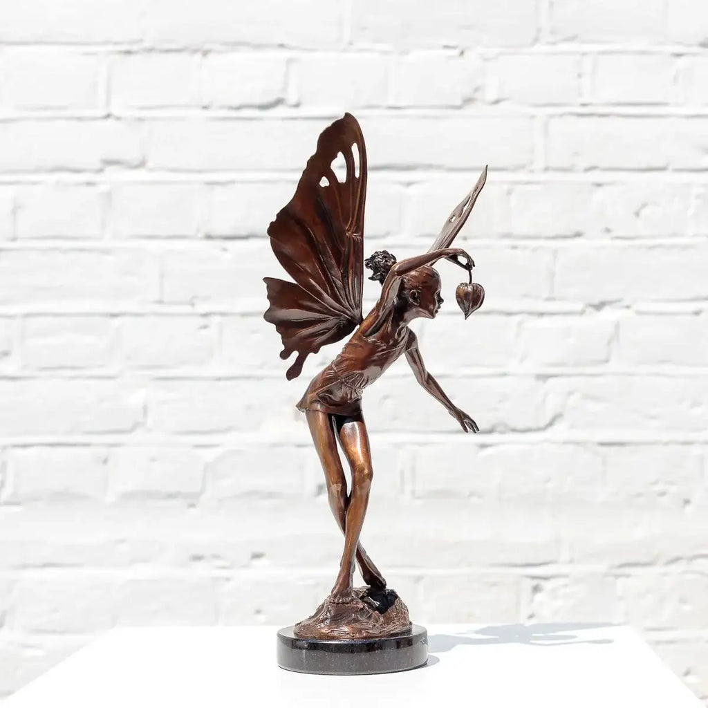 Fairy - Bronze Sculpture (Miniature) - Edition by artist David Goode - Wyecliffe Galleries