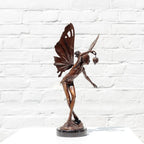Fairy - Bronze Sculpture (Miniature) - Edition by artist David Goode - Wyecliffe Galleries