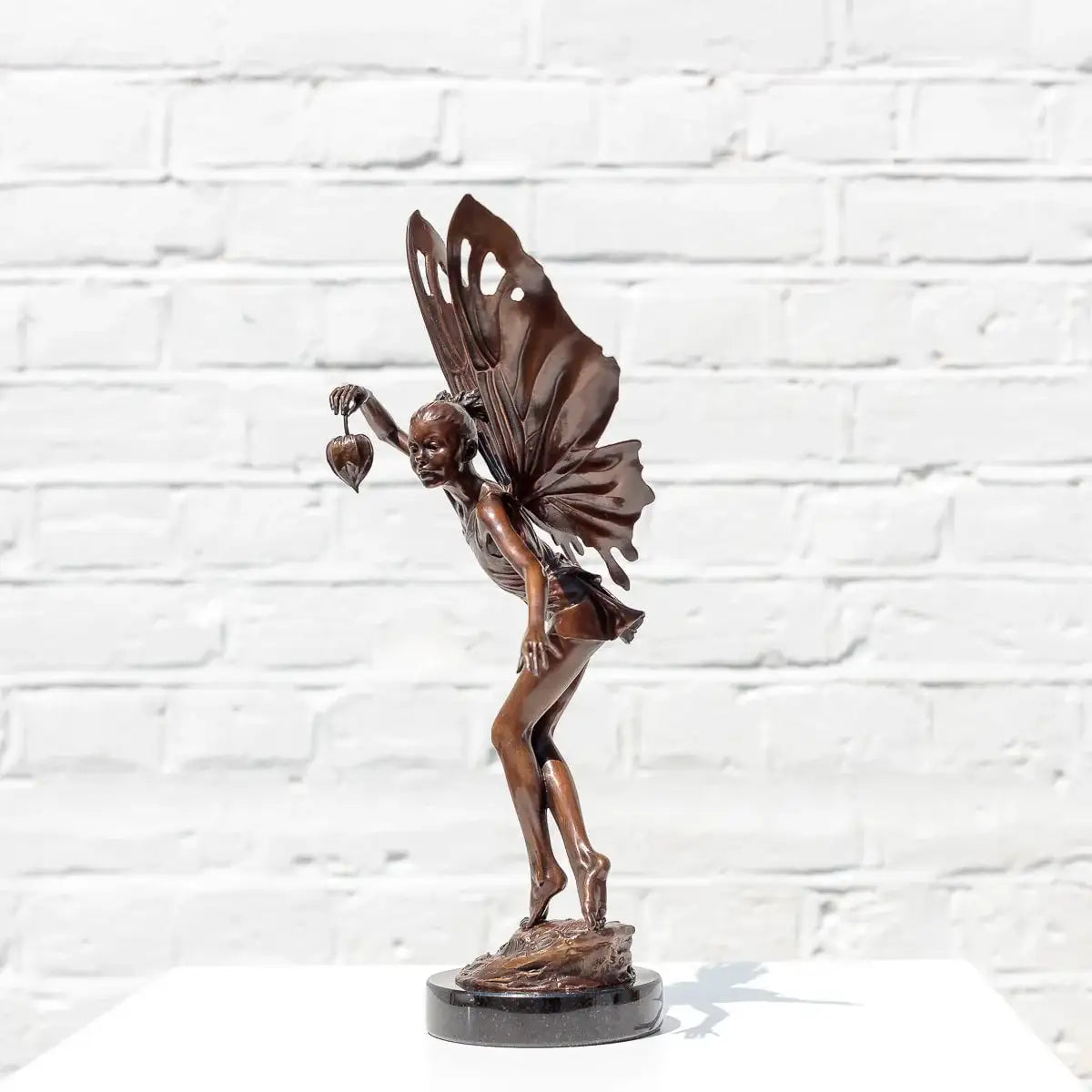 Fairy - Bronze Sculpture (Miniature) - Edition by artist David Goode - Wyecliffe Galleries