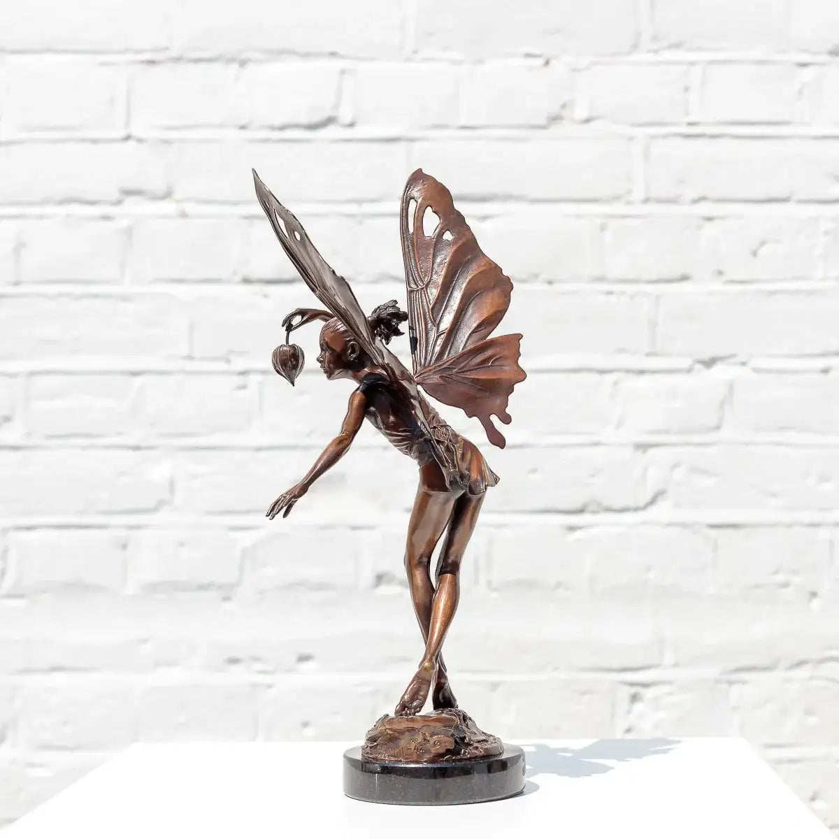 Fairy - Bronze Sculpture (Miniature) - Edition by artist David Goode - Wyecliffe Galleries
