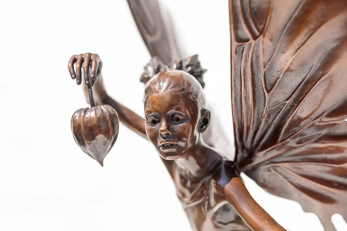 Fairy - Bronze Sculpture (Miniature) - Edition by artist David Goode - Wyecliffe Galleries
