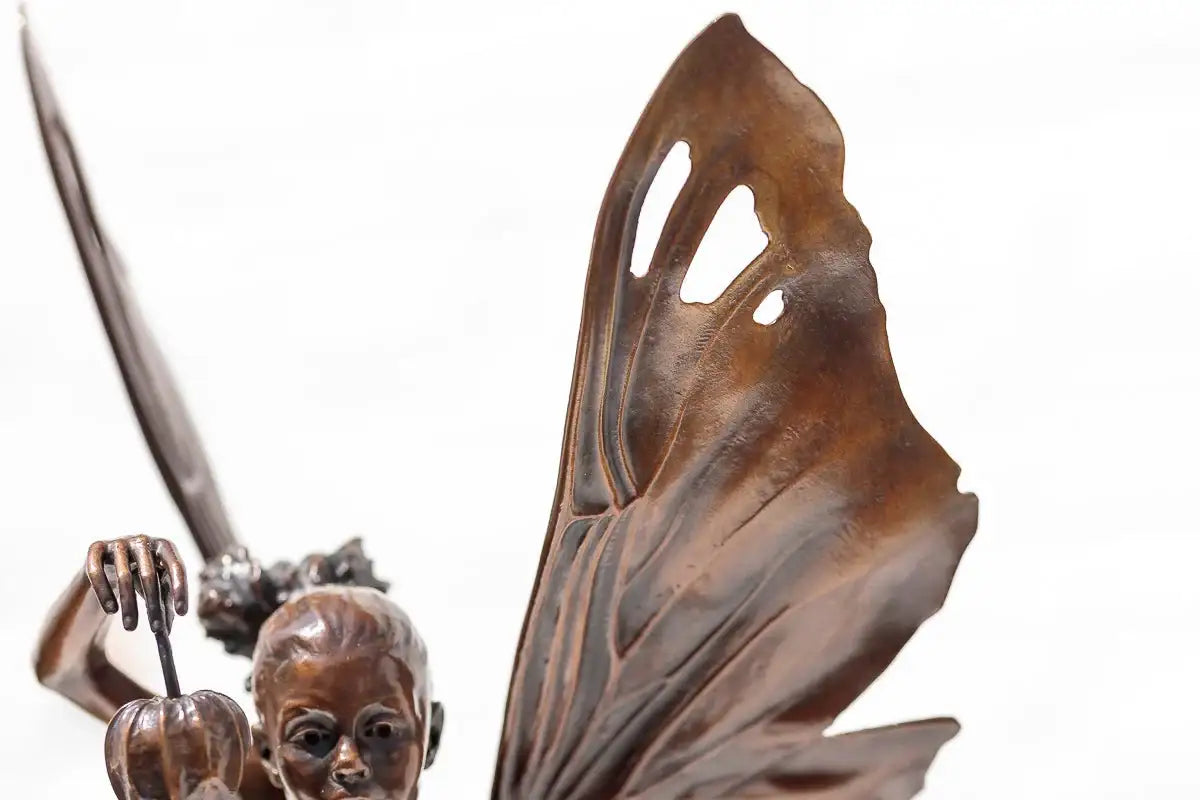Fairy - Bronze Sculpture (Miniature) - Edition by artist David Goode - Wyecliffe Galleries