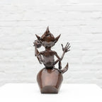 Jackpot - Bronze Sculpture (Miniature) - Edition by artist David Goode - Wyecliffe Galleries