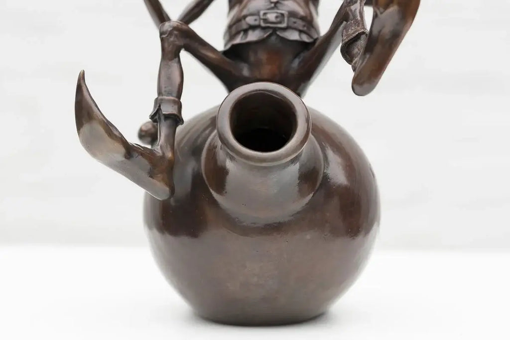 Jackpot - Bronze Sculpture (Miniature) - Edition by artist David Goode - Wyecliffe Galleries