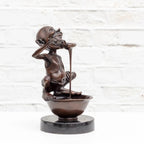 Little Pudding - Bronze Sculpture (Miniature) - Edition by artist David Goode - Wyecliffe Galleries