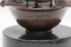 Little Pudding - Bronze Sculpture (Miniature) - Edition by artist David Goode - Wyecliffe Galleries