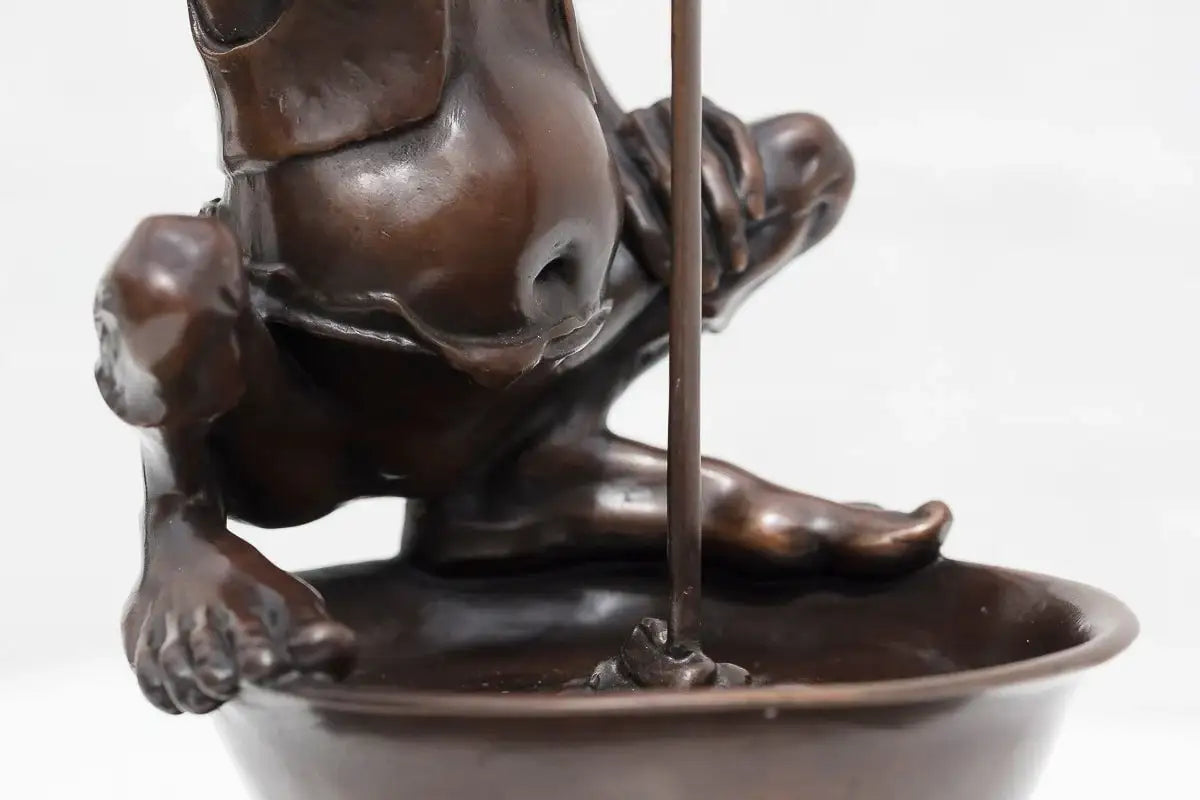 Little Pudding - Bronze Sculpture (Miniature) - Edition by artist David Goode - Wyecliffe Galleries