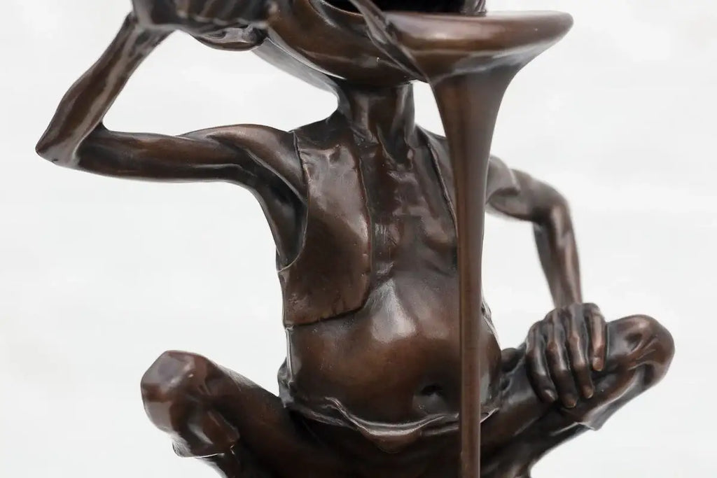 Little Pudding - Bronze Sculpture (Miniature) - Edition by artist David Goode - Wyecliffe Galleries