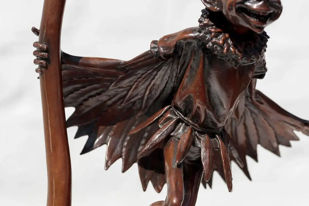 Magic Dancer - Bronze Sculpture (Miniature) - Edition by artist David Goode - Wyecliffe Galleries