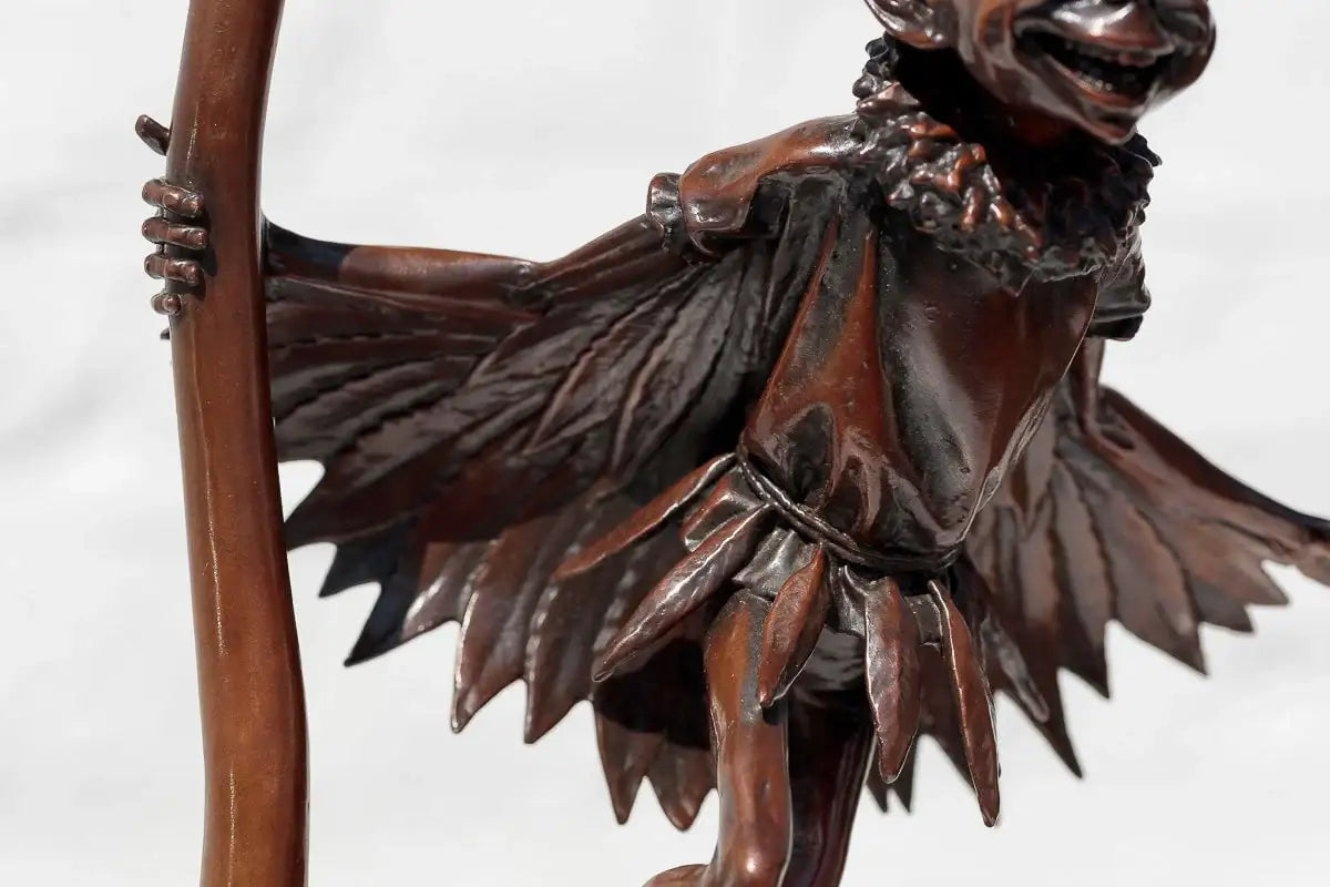 Magic Dancer - Bronze Sculpture (Miniature) - Edition by artist David Goode - Wyecliffe Galleries