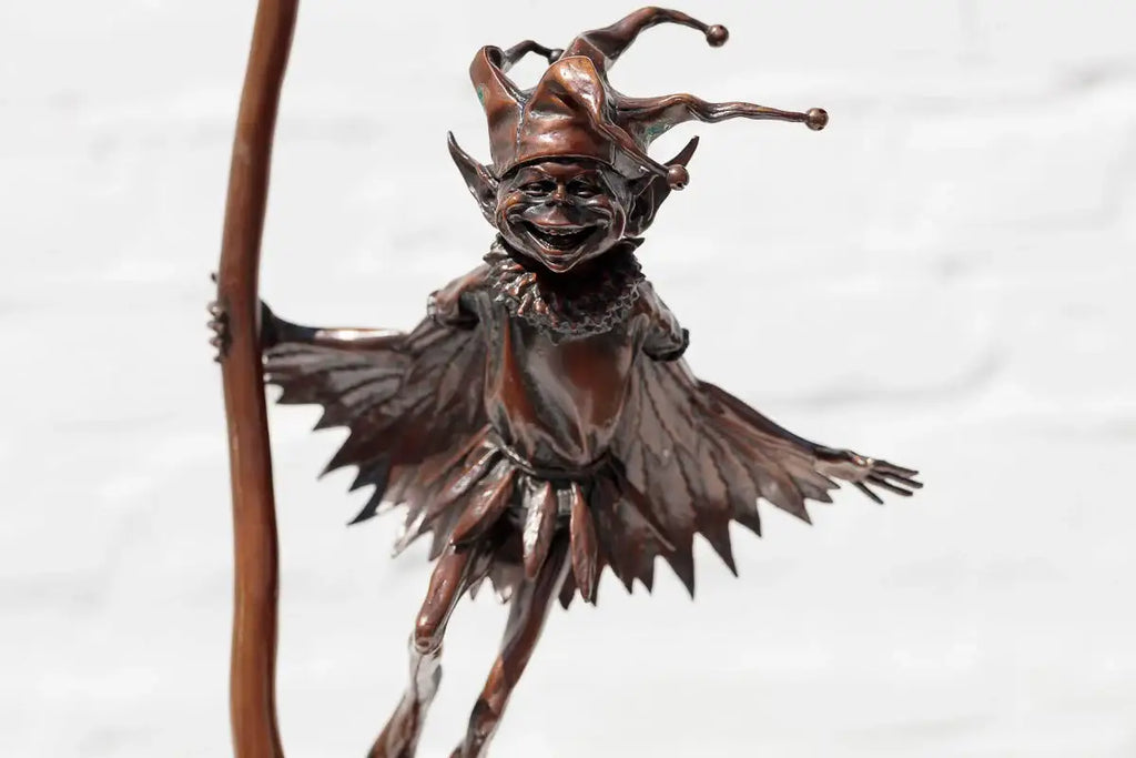 Magic Dancer - Bronze Sculpture (Miniature) - Edition by artist David Goode - Wyecliffe Galleries
