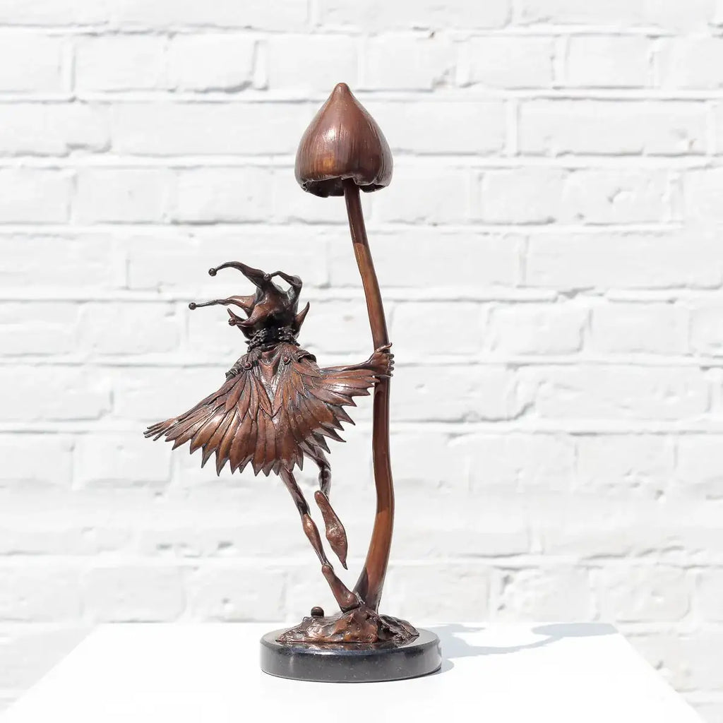 Magic Dancer - Bronze Sculpture (Miniature) - Edition by artist David Goode - Wyecliffe Galleries