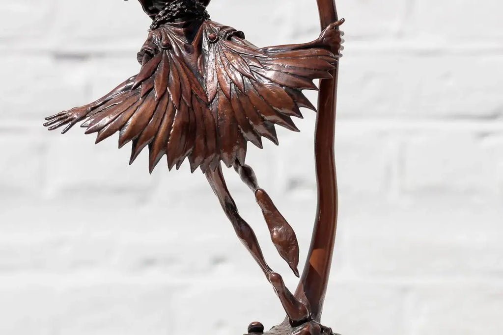 Magic Dancer - Bronze Sculpture (Miniature) - Edition by artist David Goode - Wyecliffe Galleries
