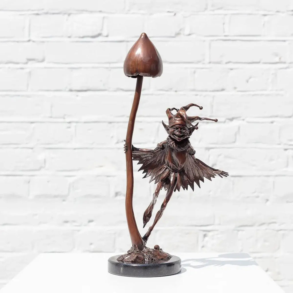 Magic Dancer - Bronze Sculpture (Miniature) - Edition by artist David Goode - Wyecliffe Galleries