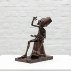 Mischief - Bronze Sculpture (Miniature) - Edition by artist David Goode - Wyecliffe Galleries