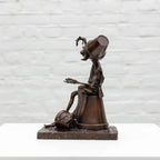 Mischief - Bronze Sculpture (Miniature) - Edition by artist David Goode - Wyecliffe Galleries