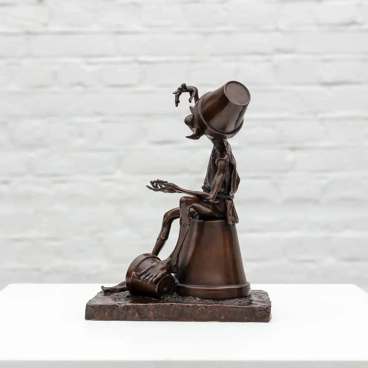 Mischief - Bronze Sculpture (Miniature) - Edition by artist David Goode - Wyecliffe Galleries
