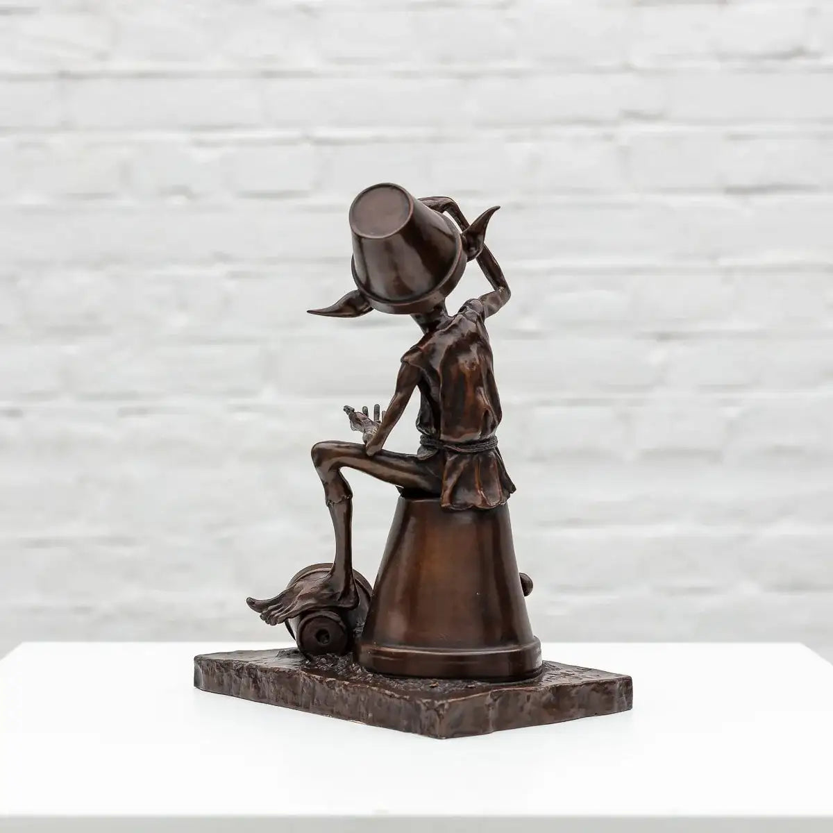Mischief - Bronze Sculpture (Miniature) - Edition by artist David Goode - Wyecliffe Galleries
