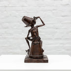 Mischief - Bronze Sculpture (Miniature) - Edition by artist David Goode - Wyecliffe Galleries