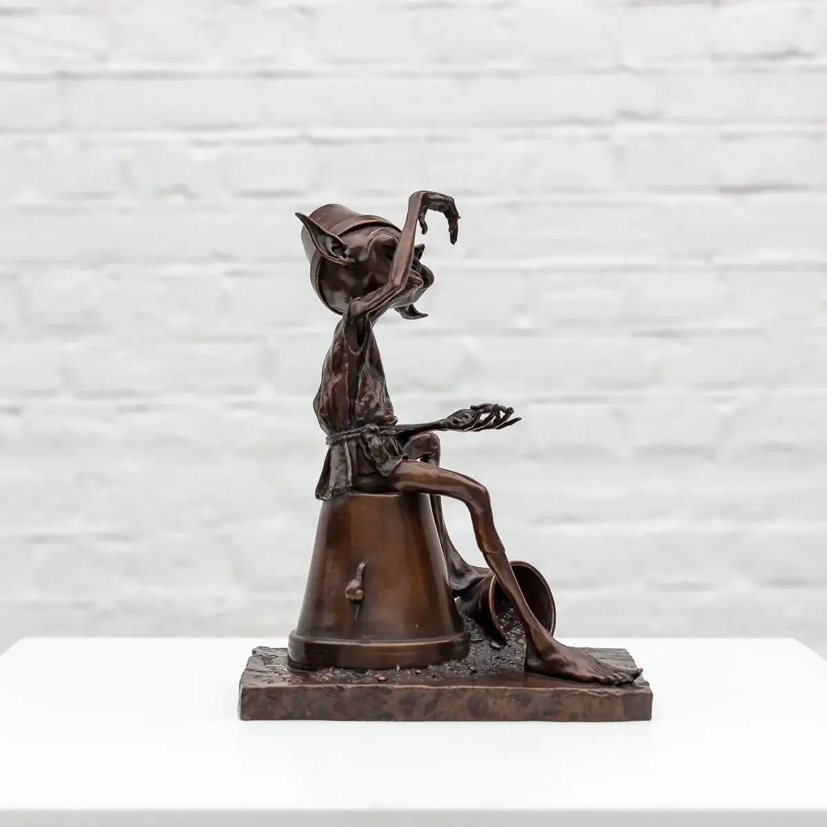 Mischief - Bronze Sculpture (Miniature) - Edition by artist David Goode - Wyecliffe Galleries