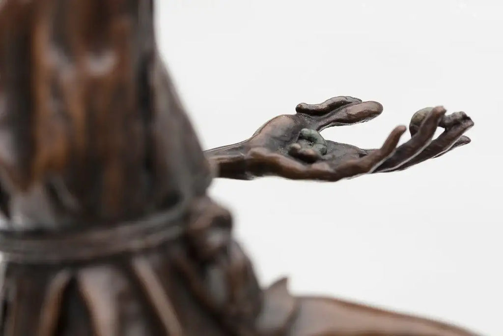 Mischief - Bronze Sculpture (Miniature) - Edition by artist David Goode - Wyecliffe Galleries