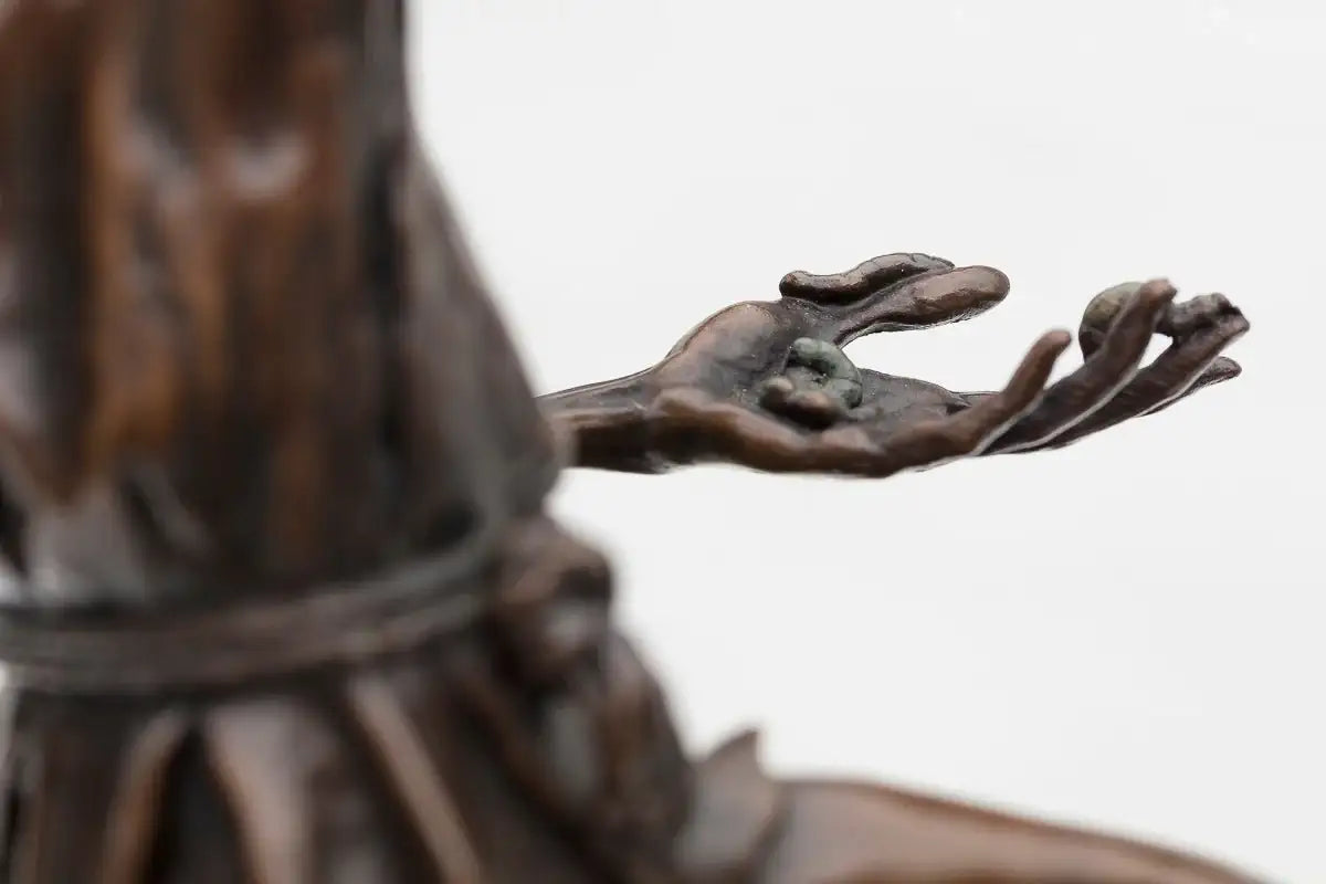 Mischief - Bronze Sculpture (Miniature) - Edition by artist David Goode - Wyecliffe Galleries