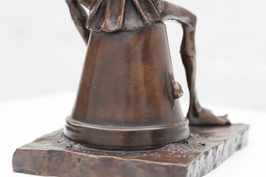 Mischief - Bronze Sculpture (Miniature) - Edition by artist David Goode - Wyecliffe Galleries