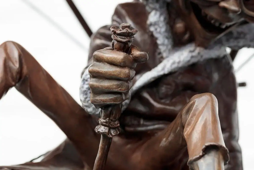 The Aviator - Bronze Sculpture (Medium) - Edition by artist David Goode - Wyecliffe Galleries