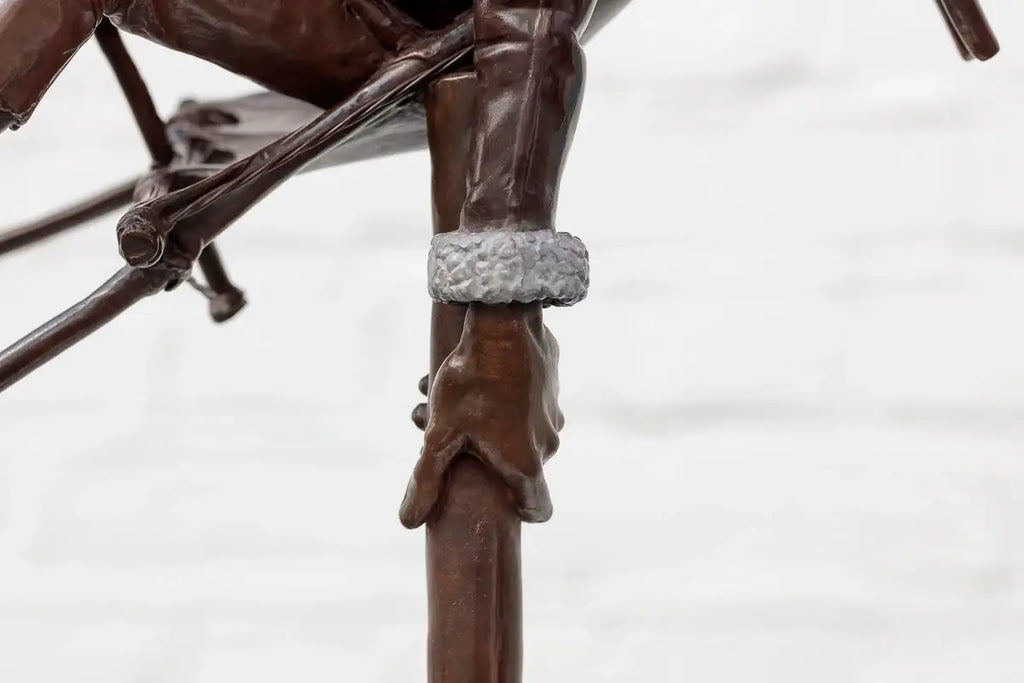 The Aviator - Bronze Sculpture (Medium) - Edition by artist David Goode - Wyecliffe Galleries