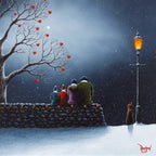 A Cherished Moment Together - Original - SOLD by artist David Renshaw - Wyecliffe Galleries