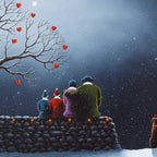 A Cherished Moment Together - Original - SOLD by artist David Renshaw - Wyecliffe Galleries