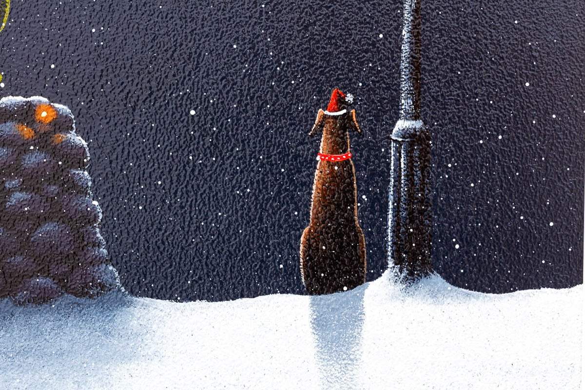 A Cherished Moment Together - Original - SOLD by artist David Renshaw - Wyecliffe Galleries