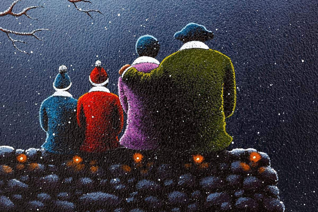 A Cherished Moment Together - Original - SOLD by artist David Renshaw - Wyecliffe Galleries