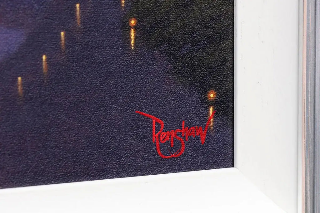 A Dozen Red Roses - Edition by artist David Renshaw - Wyecliffe Galleries